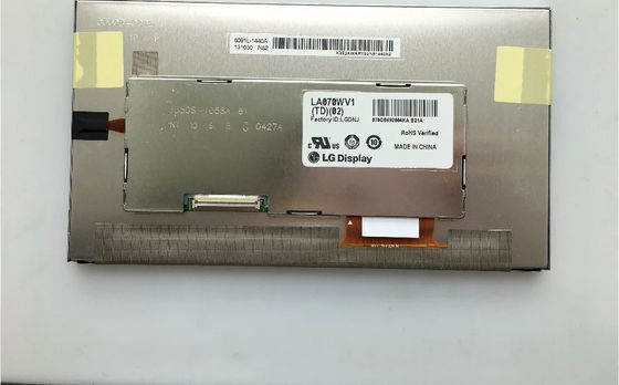 Cd/m de LA070WV1-TD03 LG Display 7,0&quot; 800 (RGB) EXPOSIÇÃO INDUSTRIAL do LCD do ² de ×480 700