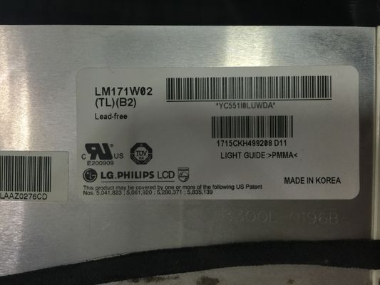LM171W02-TLB2 LG. LCD 17,1&quot; 1440 ((RGB) × 900 250 cd/m2
