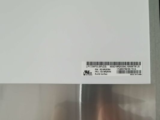 LP173WFG-SPD2 LG Display 17,3” 1920 (RGB) EXPOSIÇÕES INDUSTRIAIS do LCD do ² de ×1080 300 cd/m