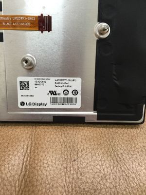 12.3&quot; 1920×720 167PPI 720cd/m2 Painel LCD TFT LA123WF1-SL01 89/89/89/89 (tipo)