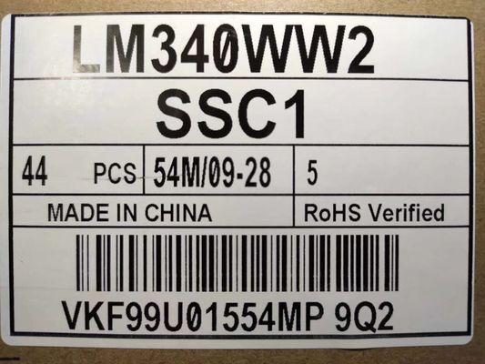 Cd/m de LM340WW2-SSC1 LG Display 34&quot; 2560 (RGB) EXPOSIÇÃO INDUSTRIAL do LCD do ² de ×1080 300