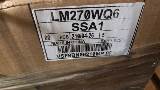 27,0&quot; painel 300cd/m2 LM270WQ6-SSA1 de Tft do quadrado de 108PPI 2560×1440
