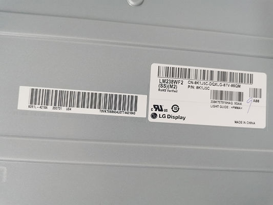 EXPOSIÇÃO INDUSTRIAL do LCD do ² de ×1080 250 cd/m de LM238WF2-SSM2 LG Display 23,8&quot; 1920 (RGB)