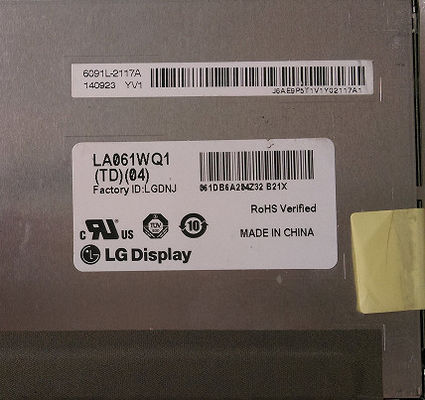 Cd/m de LA061WQ1-TD04 LG Display 6,1&quot; 480 (RGB) EXPOSIÇÃO INDUSTRIAL do LCD do ² de ×272 250