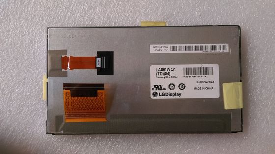 Cd/m de LA061WQ1-TD04 LG Display 6,1&quot; 480 (RGB) EXPOSIÇÃO INDUSTRIAL do LCD do ² de ×272 250