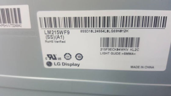EXPOSIÇÃO INDUSTRIAL do LCD do ² de ×1080 250 cd/m de LM215WF9-SSA2 LG Display 21,5&quot; 1920 (RGB)