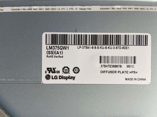 Cd/m de LM375QW1-SSA1 LG Display 37,5&quot; 3840 (RGB) EXPOSIÇÃO INDUSTRIAL do LCD do ² de ×1600 300
