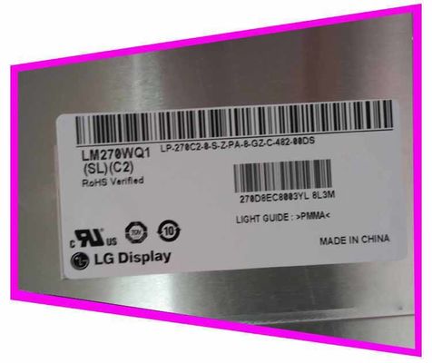 Cd/m de LM270WQ1-SDF1 LG Display 27,0&quot; 2560 (RGB) EXPOSIÇÃO INDUSTRIAL do LCD do ² de ×1440 440