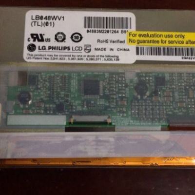 LB048WV1-TL01 LG. LCD 4,8&quot; 800 ((RGB) × 480 280 cd/m2