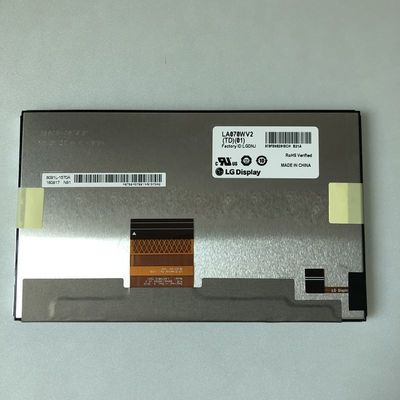 Cd/m de LA070WV2-TD01 LG Display 7,0&quot; 800 (RGB) EXPOSIÇÃO INDUSTRIAL do LCD do ² de ×480 550