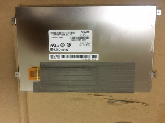 EXPOSIÇÃO INDUSTRIAL do LCD do ² de ×600 400 cd/m de LD070WS2-SL05 LG Display 7,0&quot; 1024 (RGB)