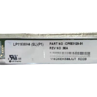 LP116WH4-SLP1 LG Display 11,6” 1366 (RGB) EXPOSIÇÕES INDUSTRIAIS do LCD do ² de ×768 400 cd/m