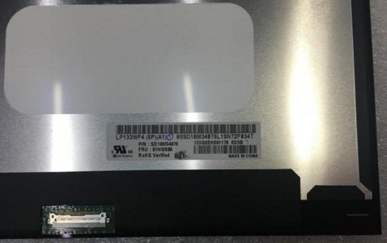 LP133WF4-SPA1 LG Display 13,3” 1920 (RGB) EXPOSIÇÕES INDUSTRIAIS do LCD do ² de ×1080 300 cd/m