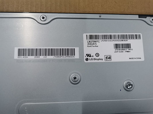EXPOSIÇÃO INDUSTRIAL do LCD do ² de ×1080 250 cd/m de LM270WFC-SSA1 LG Display 27,0&quot; 1920 (RGB)