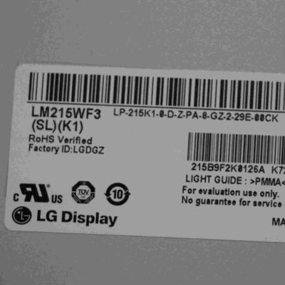 Painel industrial 250cd/m2 LM215WF3-SLK1 1920×1080 WLED de 102PPI LCD