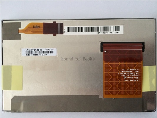 5,0&quot; painel industrial 106PPI LA050WQ1-TD01 de 480×234 RGB 1100cd/m2 LCD