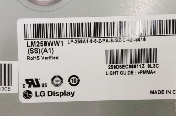 Painel 25,0&quot; de 111PPI RGB 250cd/M2 TFT LCD 2560×1080 LM250WW1-SSA1