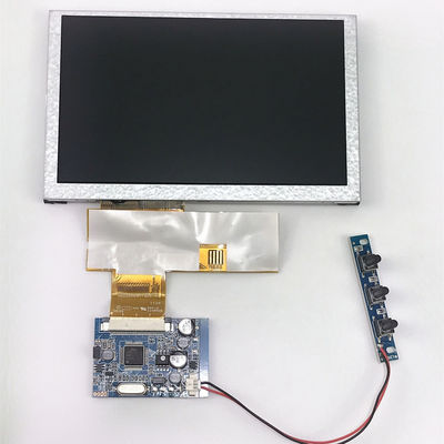 5,0&quot; painel industrial HSD050IDW1-A20 HannStar 0.98W de 800×480 RGB 188PPI Lcd
