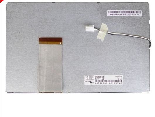6,2&quot; painel HSD062IDW1-A00 HannStar de 800x480 WVGA 150PPI TFT LCD