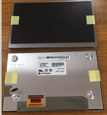 7,0&quot; painel 133PPI WVGA LA070WV7-SL02 da simetria 1000cd/m2 WLED TFT LCD