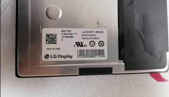 12,3 da” paisagens LA123WF4-SR08 da exposição 600cd/M2 simetria 167PPI Tft Lcd